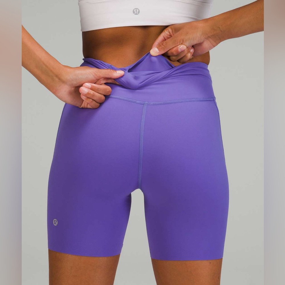 Lululemon Base Pace High-Rise Short 6" inseam Half tights running bike shorts - Picture 3 of 16